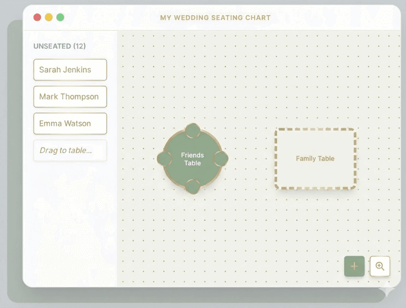 Canva Seating Chart Templates - Find Your Seat